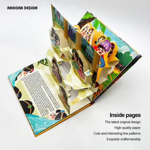 Libros de <span class=keywords><strong>Cuentos</strong></span> Educativos Personalizados <span class=keywords><strong>para</strong></span> Niños, Libros de Cartón con Diseño 3D, Libros de <span class=keywords><strong>Cuentos</strong></span> <span class=keywords><strong>para</strong></span> Dormir, Juguetes Impresos e Interesantes - Product Image 3