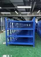 Chariot multifonctionnel robuste en acier allié, double face, capacité de 450 kg, galvanisé à chaud et thermolaqué, avec roues