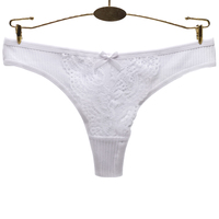 Ropa Interior Femenina al por Mayor, Tanga de Algodón para Mujer, Ropa Interior de Moda de Talle Bajo, Suave y Transpirable