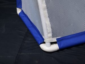 But de <span class=keywords><strong>football</strong></span> d'entraînement portable en PVC, pliable, de conception directe usine, taille et couleur personnalisables, durable, imperméable et écologique - Product Image 4