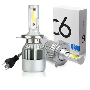 GVIEW C6 High Power LED Headlight Bulb New 3800LM 36W H4 H7 9005 9006 High/Low Beam H11 Car LED Headlights Luces Focos Kit