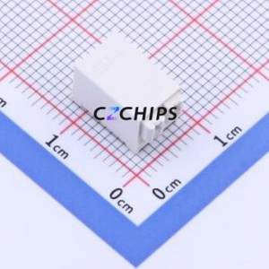 830-A-111-SMD/02-MAG Spring Terminal Block SMD,P=3.5mm Connector 3.5mm White Horizontal Mount 2P - Product Image 1