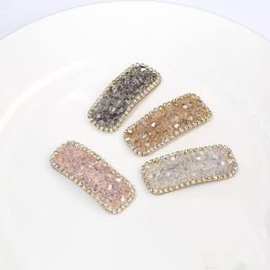 กิ๊บติดผมคริสตัลเกาหลีประดับเพชรหวานๆ สำหรับผู้หญิง ตกแต่งทรงผมสำหรับงานปาร์ตี้ - Product Image 4