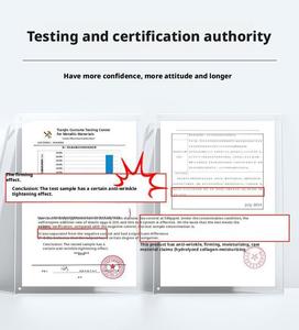 2025 mới Bio-Collagen Peptide chống nhăn tấm mặt nạ với supramolecular công nghệ Glycerin sáng & làm săn chắc cho khuôn mặt - Product Image 6