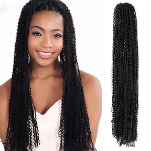 100g Trenzas Afro Jumbo Micro Zizi de Plástico Sintético para el Cabello Rubio Box Braid - Product Image 1
