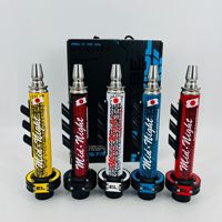 Paquete de caja de regalo Katana espada japonesa diseño aluminio El Bomber Hookah Shisha Chicha Nargile Blade espada diseño Hookah