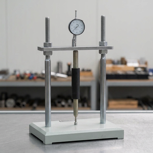 Comparador de Longitud para Pruebas de Contracción por Secado de Cemento y Hormigón |   Indicador de Dial Mecánico Digital, Cumple con las Normas ASTM C490 e IS 4031 - Product Image 1