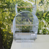 Cage à oiseaux ouverte sur le toit pour petits oiseaux moyens perruches pinsons calopsitte