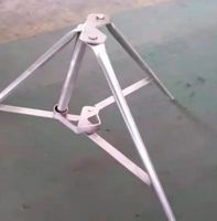 Support trépied galvanisé pour coffrage rotatif, étais de construction en acier, support trépied stable, étais de soutènement