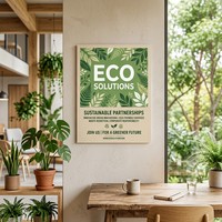 Fournitures sportives pour champions de football : Impression offset personnalisée en couleur sur papier d'art avec logo sur mesure pour la décoration d'événements sportifs en stade