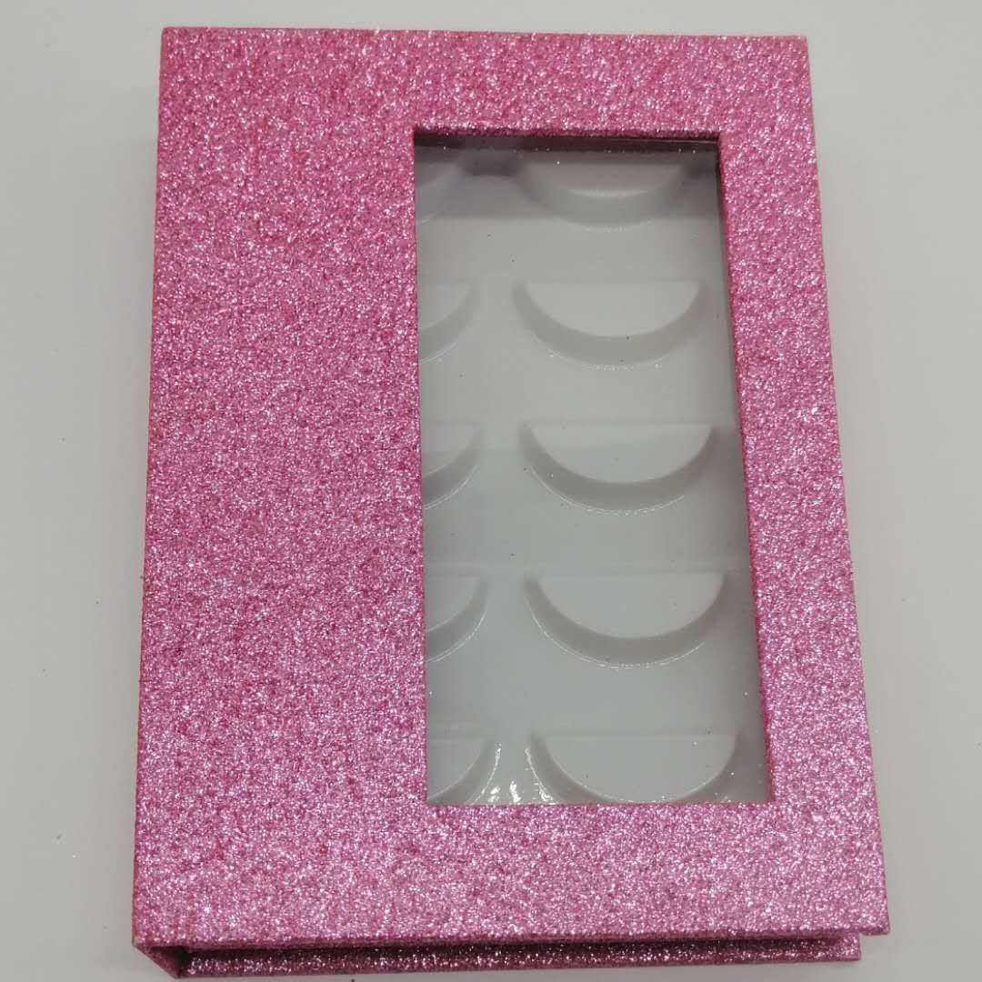 หนังสือขนตา5คู่สีชมพู