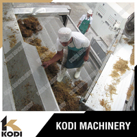 KODI Séchoir à bande de convoyeur industriel continu pour fruits légumes algues poivre herbe piment noix de coco