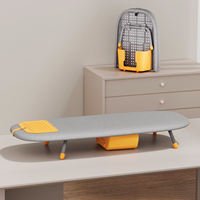 Mini-planche à repasser de table avec support de rangement suspendu, pliable et compacte pour petits espaces domestiques