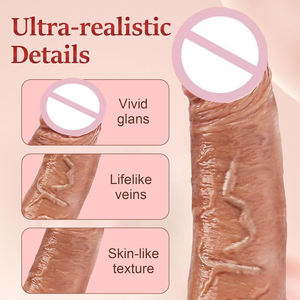 Gode vibrant <span class=keywords><strong>en</strong></span> silicone réaliste télécommandé APP Sex Toys à bas prix pour femmes et hommes - Product Image 3