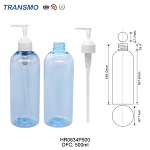 Flacon de lotion corporelle vide de 500 ml en plastique de haute qualité pour les soins de la peau cosmétiques à étiquette privée, fabricant de flacons - Product Image 2