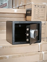 WOMA W-30S Mini Stahl-Sicherheitsschlüsselsafe mit Digitalem Codeschloss Einbruchalarm Batteriebetrieben Wandmontage