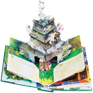 JINXU Impresión Fabricantes Personalizado 3D Relieve Animal <span class=keywords><strong>Libro</strong></span> Miniatura Pop <span class=keywords><strong>up</strong></span> <span class=keywords><strong>Libro</strong></span> The_Jungle_Book_A_Pop_<span class=keywords><strong>Up</strong></span>_Adventure - Product Image 4