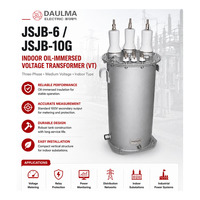 Les dispositifs de mesure et de protection utilisent un transformateur de tension 6kV 10kV JSJB-6/10G pour les applications de systèmes moyenne tension.