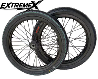 Roues de 17*1,6 pouces pour Talaria XXX MX3 MX4 MX5 Supermoto, jeu de roues pour la route
