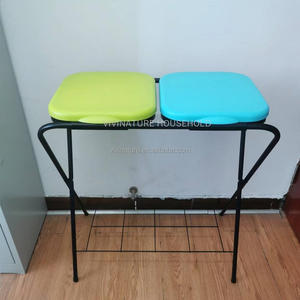 אשפה תיק מחזיקי לשקית אשפה מתלה אשפה סל נייד פלסטיק רכב אשפה תיק מסגרת מחזיק - Product Image 1