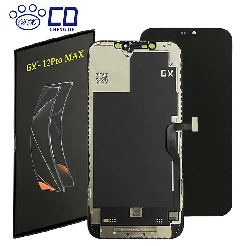 Groothandel Hoge Kwaliteit Gx Flexibele Oled Jk Zy Incell Lcd Pantalla Display Touchscreen Montage Voor Apple Iphone 12 Pro Max Lcd