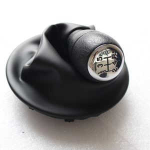 Couvercle de levier de vitesse en cuir pour voiture, pour véhicules Peugeot Citroën, conception ergonomique - Product Image 1