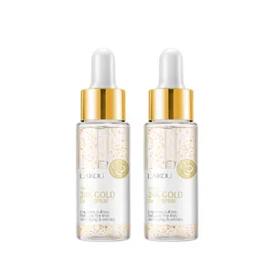 New Facial Care LAIKOU 30ml Serum Anti-aging Whitening 24k Gold Snail Mucin Skin Care Serum