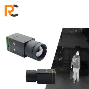 640*512 CVBS man hinh nhiệt mô-đun 12um 9 mét ống kính 640 Mini Analog máy ảnh với CVBS nhiệt mô-đun - Product Image 3