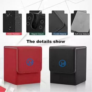 Y Y Wholesale PU Leather Deck Box With Magnetic Closure for Yugioh TCG Trading Card - Product Image 2