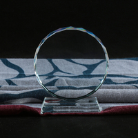 Trophée de compétition personnalisé en cristal Honor of Crystal, Plaque de récompense vierge en verre en gros pour souvenir
