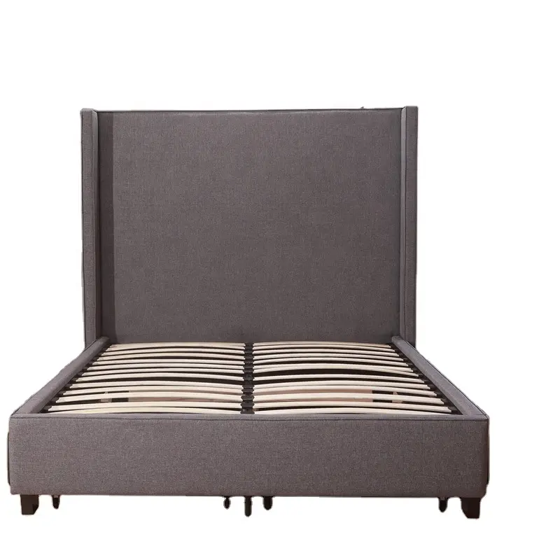 Factory Hot Selling California King Size Bed Moderne Dubbele Opslag Slaapkamer Meubels Klassieke Stof Opslag Bed