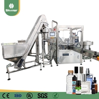 Machine de bouchage automatique de haute précision Chubby Gorilla pour flacons de liquides visqueux 60ml/120ml, flacons chimiques, électrique à engrenages