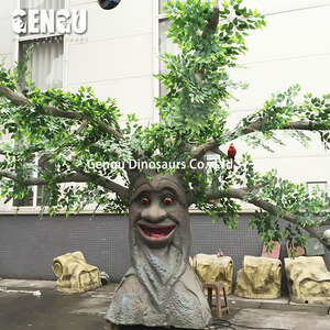 Árbol parlante de metal hecho a mano, árbol parlante animado <span class=keywords><strong>para</strong></span> espacios públicos y centros comerciales - Product Image 1
