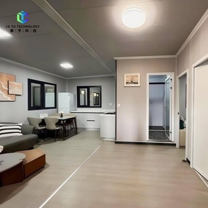 Maison conteneur préfabriquée de luxe à double aile extensible, pré-assemblée en usine, avec aménagement personnalisable pour usage résidentiel, bureautique ou hôtelier - Product Image 6