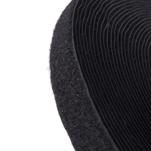 Proveedores chinos Precio de fábrica en blanco y negro Cinta de gancho y bucle Coser en la imagen Moldeada Fuerte pegajoso - Product Image 6
