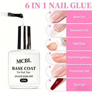 Gel <span class=keywords><strong>de</strong></span> Uñas TPO Free, Esmalte en Gel Removible, Base y Capa Superior, Gel <span class=keywords><strong>de</strong></span> Extensión para Uñas Postizas, Gel para Uñas Acrílicas, Superventas - Product Image 6