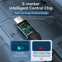 Cable USB C a C de Alta Calidad con Carga Rápida PD de 240W, Cable de Datos Tipo C de Nailon Trenzado para Laptop, MacBook, Teléfono, Tableta