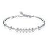 Bracelet en argent sterling avec moissanite, tendance et élégant, pour femme, idéal comme cadeau - Product Image 5