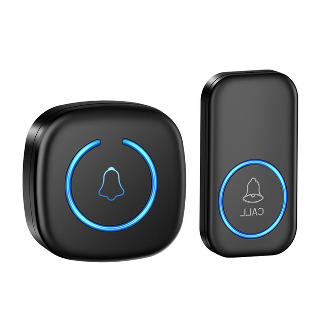Plug in Waterproof Battery Operated Cordless Doorbell Operating at 300m Long Range Wireless Doorbell