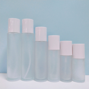 High-Grade Round <b>Dropper</b> <b>Bottle</b> Frosted White Luxury Glass <b>Dropper</b> <b>Bottle</b> 20ML 30ML Essential Oil <b>Bottle</b> With Packaging - Product Image 2