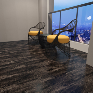 Diseño personalizado de alta calidad de lujo 6 "x 37" patrones de piedra en relieve de madera 101% Virgin Office núcleo rígido SPC suelo de plástico - Product Image 2