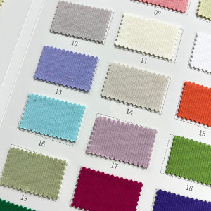 Dệt Vải Bán Buôn 250G 53/47 Polyester/Cotton Dệt Kim Lớp Không Khí Khỏe Mạnh Hai Mặt Bông Vải Trang Phục - Product Image 6