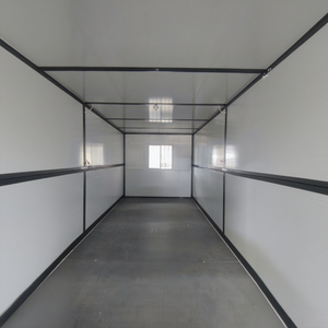 Mur-rideau en verre ignifuge, maison modulaire pliable, verre de sécurité certifié CE, design moderne pour les espaces publics et les lieux fréquentés - Product Image 4