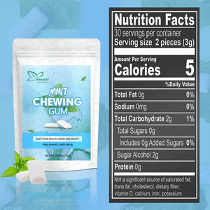 Marca Privada con Cafeína que Alivia la Sensación en la Boca y Ayuda a Prevenir la Decalcificación Dental MINI GUM - Product Image 2