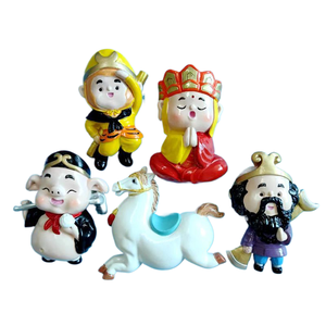 Yijias nouvelle série de voyage vers <span class=keywords><strong>l</strong></span>'ouest autocollants de réfrigérateur en résine de personnage de dessin animé, Magneti d'animation de style chinois - Product Image 1