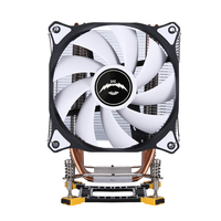QiuzAim ordinateur 1700CPU dissipateur thermique 4/6 Tube de cuivre 1200 silencieux et lumineux 1151cpu ventilateur 120mm bureau PWM contrôle de la température