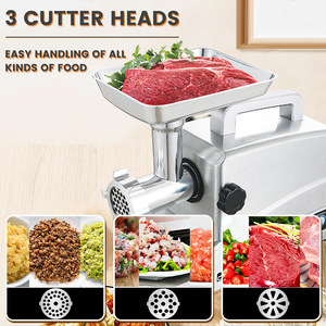 DSP Electric Meat <b>Grinder</b> Stainless Steel Automatic <b>Small</b> Household Multifunctional For Sausage Stuffing - Product Image 3