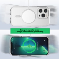 Étuis de téléphone transparents personnalisés antichoc étanche magnétique étui de téléphone transparent pour iPhone 7 8 11 12 13 14 15 Pro Max