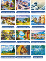 1000 pièces personnalisables bricolage haute difficulté adulte enfants peinture à l'huile Puzzle papier matériel soulagement du Stress jeu pour tous les âges