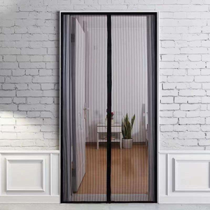 Cortina <span class=keywords><strong>Mosquitera</strong></span> Moderna <span class=keywords><strong>de</strong></span> Alta Calidad y Diseño Sencillo 2025, Cortina <span class=keywords><strong>para</strong></span> <span class=keywords><strong>Puerta</strong></span> <span class=keywords><strong>de</strong></span> Entrada, Malla <span class=keywords><strong>de</strong></span> Diamante, Separador con Tira Magnética - Product Image 3